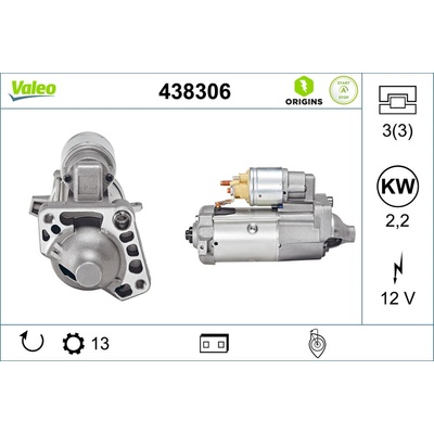 Štartér VALEO 438306