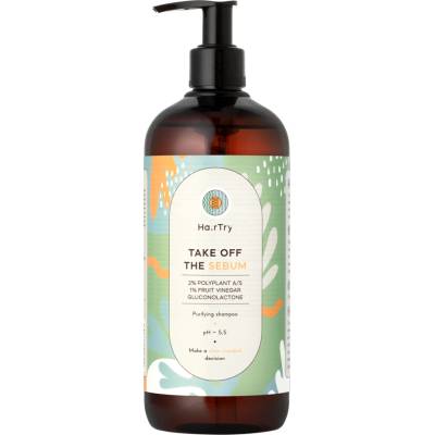 HairTry Take Off The Sebum Čisticí šampon 500 ml