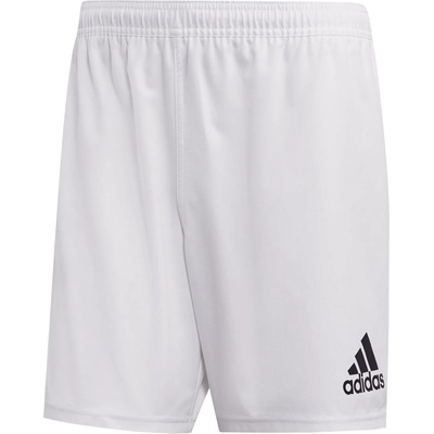 adidas Мъжки къси панталони Adidas Rugby Shorts Mens - White/Black