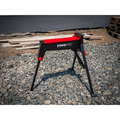 Stôl Strend Pro Premium WB955, max. 300 kg, pracovný držiak, multifunkčná skladacia trojnožka so zverákom
