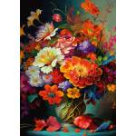 Dino - Puzzle Flowers in a vase - 1 000 piese