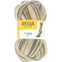 Regia 4 ply Color 07385 melírovaná hnedá