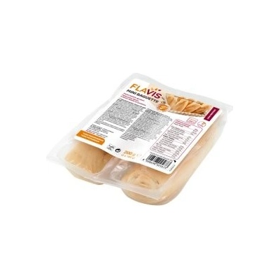 FLAVIS - MINI BAGUETTE PKU, bílé, nízkobílkovinné a bez lepku, 200g