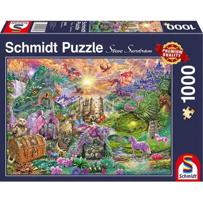 Schmidt Začarovaná země draků 1000 dílků