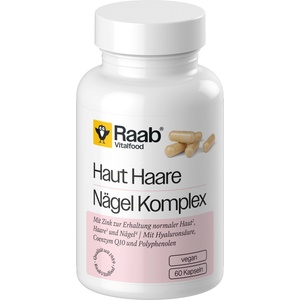 Raab Vitalfood Комплекс за кожа, коса и нокти - 60 капсули