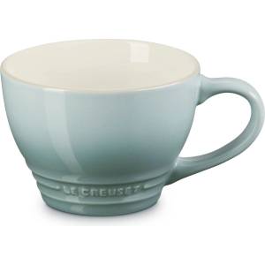 Le Creuset Чаша за капучино 400 мл, SEA SALT, керамика с глазура, Le Creuset (LECR70304407170002)
