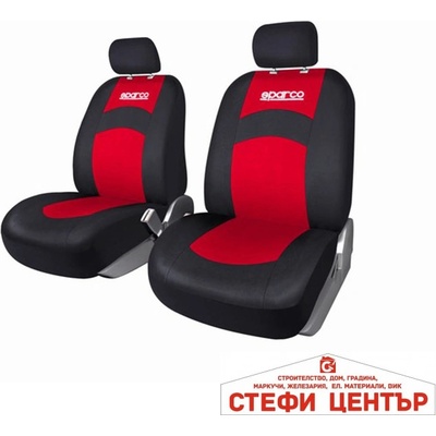 Sparco Калъфи за седлка Sparco SPS402RD със Червено К-Т (31082)