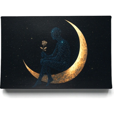 KRAFTHOUSE.EU StarMan – obraz na plátno Premium Canvas | 100% bavlna| Různé rozměry Velikost: 40 x 30 cm