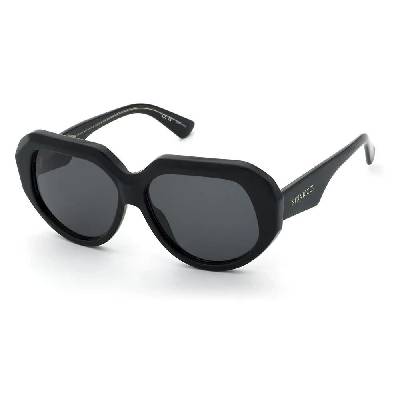 Слънчеви очила Nina ricci SNR435 Geometric woman sunglasses - Black (Shiny Black)