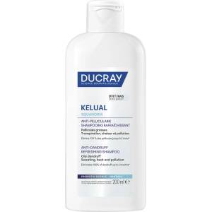 Ducray Kelual Squanorm Освежаващ шампоан против мазен пърхот, 200 ml - ozone