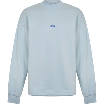 Image 1 of HUGO BOSS Блуза Hugo Men's Cotton Relaxed Fit Crew Sweatshirt - Open Blue