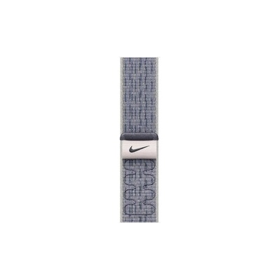 Apple Watch 46mm Nike Sport Loop: Grey/Blue Nike Sport Loop (mxu13zm/a)