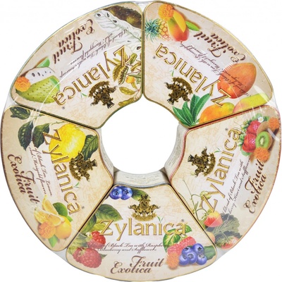 Zylanica Čaj černý s příchutí kovové dózy 5 x 100 g