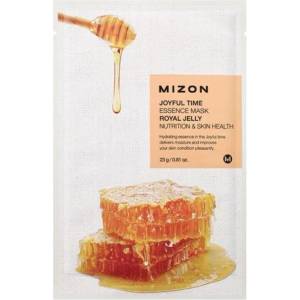 Mizon Joyful Time Essence Mask Royal Jelly, листова маска за лице с пчелно млечице (8809479166383)
