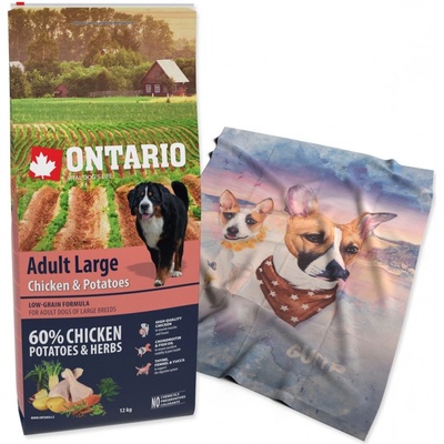 Ontario Adult Large Chicken & Potatoes 12 kg
