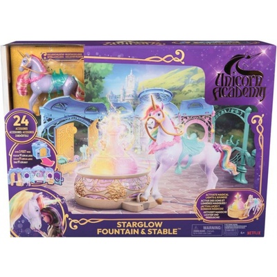 Unicorn Academy rozkládací stáj se zvuky a světly s Wildstar