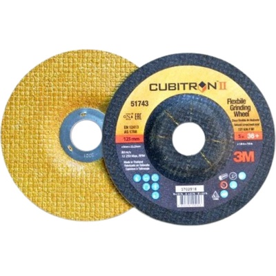 3M Cubitron II brusný flexi kotouč T27 125 x 22 mm 51743 – Zboží Mobilmania