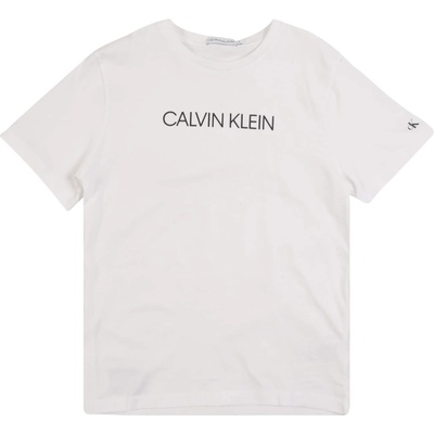 Calvin Klein Тениска 'INSTITUTIONAL' бяло, размер 10