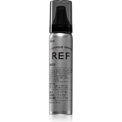 REF Styling Mousse луксозна пяна за обем за дълготрайно фиксиране 75ml
