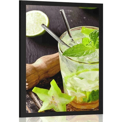 Plakát lahodné Mojito - 20x30 white