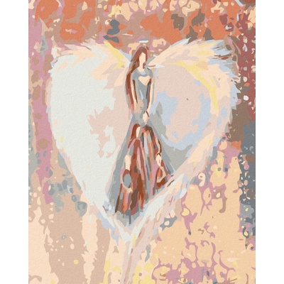 zuty Andělé od Lenky Family angel 40 x 50 cm vypnuté plátno na rám 8596530036173