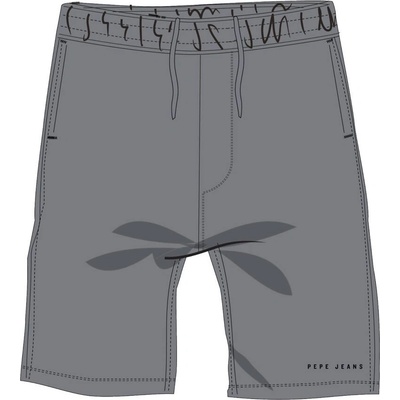 Pepe Jeans Pánské kraťasy M JOGGER SHORT šedá