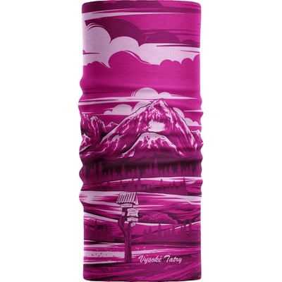 SportCool multifunkčný šál 7275 VYSOKÉ TATRY MAĽOVANÉ