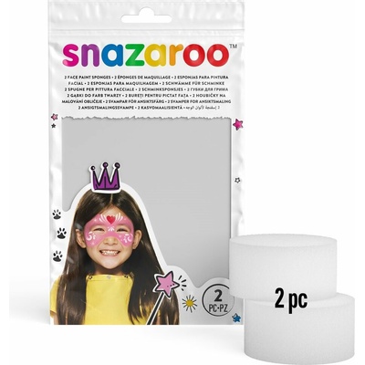 Snazaroo Hubky na tvár 2 ks