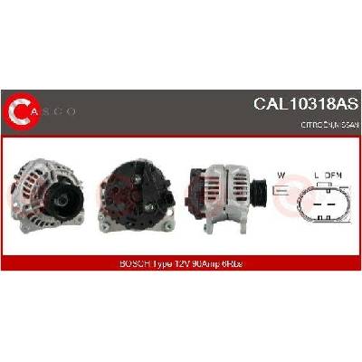 Alternátor CASCO CAL10318AS