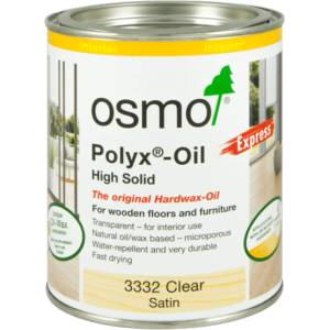 Osmo Hardwax-Oil Express 3332 Сатен - Масло с твърда вакса 0.75л (3962)