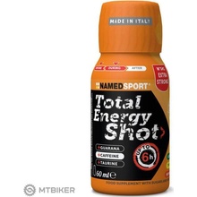 Namedsport nápoj Total Energy Shot pomaranč s vysokým obsahom kofeinu 60 ml