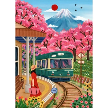 Pieces & Peace - Puzzle Fuji Blossoms - 500 piese