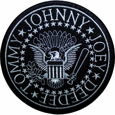 Ramones – Presidential Seal Black (Čierna) (Nažehlovačka)