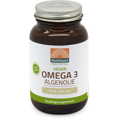 Mattisson Healthstyle Омега-3 (от водорасли) 60 капсули | Mattisson Healthstyle (MT1476)