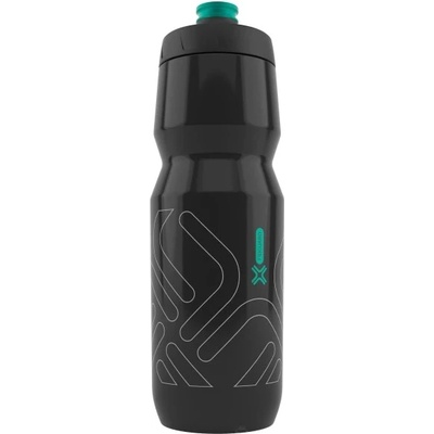 Бутилка за велосипед Fidlock Fidguard Bottle Antibacterial 750 Cycling water bottles - Transparent Schwarz / Grau - размер 750 ml (533-2428-0511)