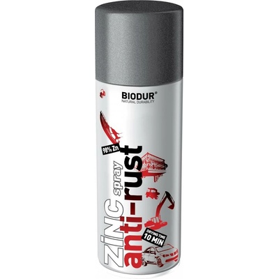Biodur Zinkový sprej pro základní nátěr 400 ml