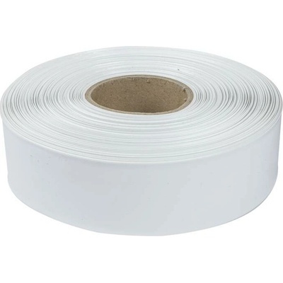Bílá smršťovací PVC fólie 2:1 šíře 60mm, průměr 36mm