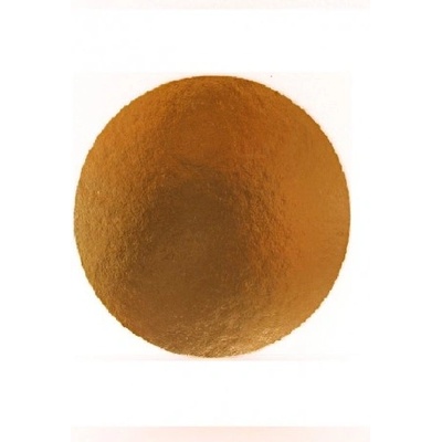 Jopka Okrúhly hrubý podnos na tortu 26cm zlatý