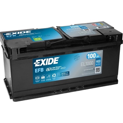 Exide Start-Stop EFB 12V 100Ah 900Ah EL1000