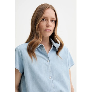 APC Дънкова риза A. P. C. chemisette marina (COGXX.F12440)