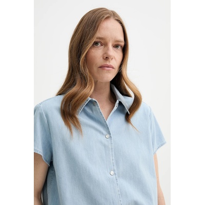 APC Дънкова риза A. P. C. chemisette marina (COGXX.F12440)