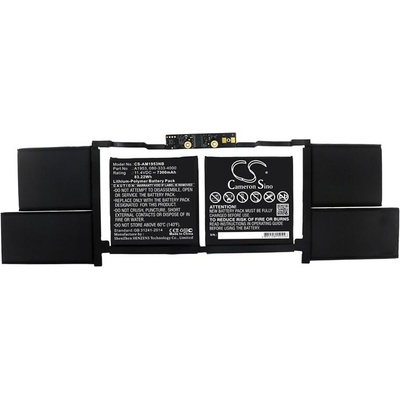 Cameron Sino Батерия за лаптоп Apple MacBook Pro 15 inch TOUCH BAR A1990 2019 A1953 LiPo 11.4V 7300mAh CAMERON SINO (CS-AM1953NB)