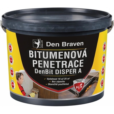 Gumoasfaltová penetrácia DEN BRAVEN DenBit DISPER A 5 kg