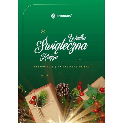Springos CT0203 ZASNĚŽENÝ SMRK NA KMENI 220 CM