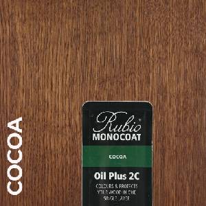 Rubio Monocoat Oil 2C Cocoa - Двукомпонентно масло за вътрешна употреба 0.39л (5993)