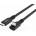 MicroConnect USB-C 3.2 Gen 2x2 Premium Angled Cable, 100W, 20Gbps, 0, 15m