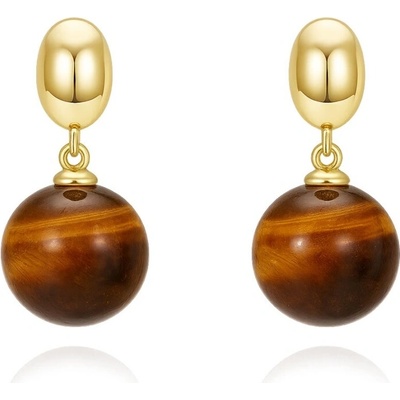 JAY Náušnice s 12 mm tygřím okem Rhianna JAY-0180-20242480