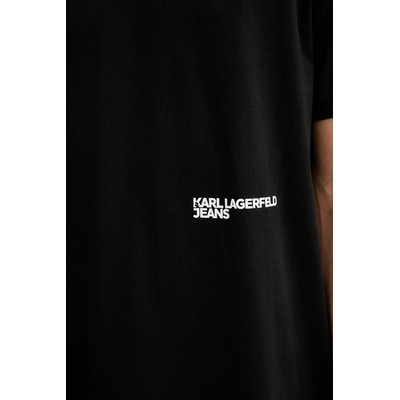Karl Lagerfeld Jeans Памучна тениска Karl Lagerfeld Jeans (A4M17024)