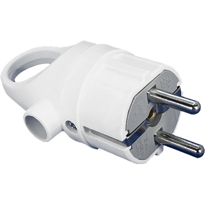 ELMARK ЩЕПСЕЛ ШУКО С РИНГ 16А 2Р+Е БЯЛ (192131/wh)