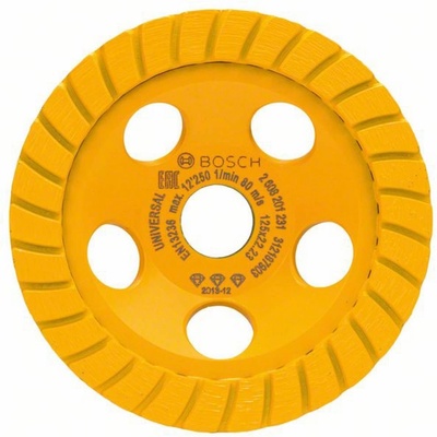 Bosch Accessories 2608201231 Diamantový kotúč Najlepší pre Universal Turbo, 125 x 22,23 x 5 mm, žltý Best for Universal 12.5 cm 1 ks; 2608201231